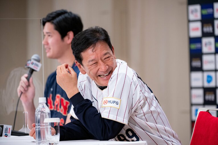 大谷のツンデレ発言に笑う栗山監督（3/3）　©Nanae Suzuki