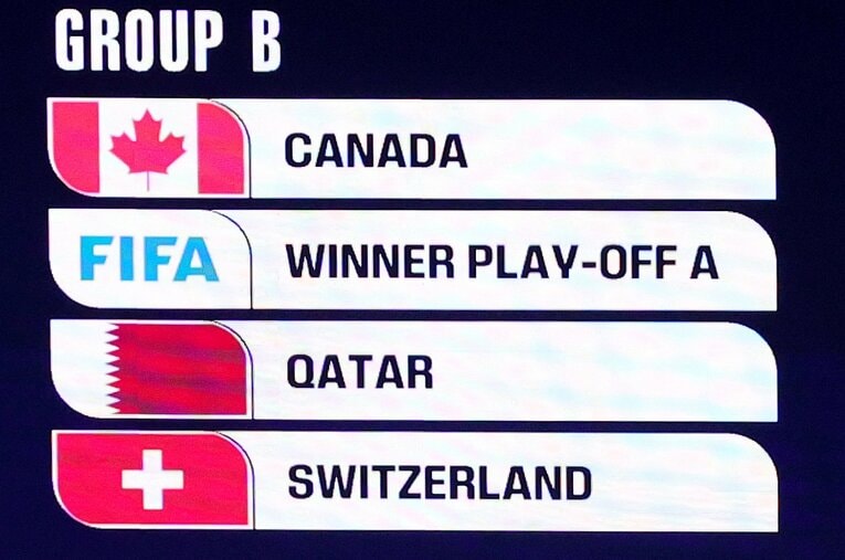 北中米W杯グループステージの組み合わせ：B組（全12グループの2枚目…画像はまだまだ続きます）　©PA Images/JIJI PRESS