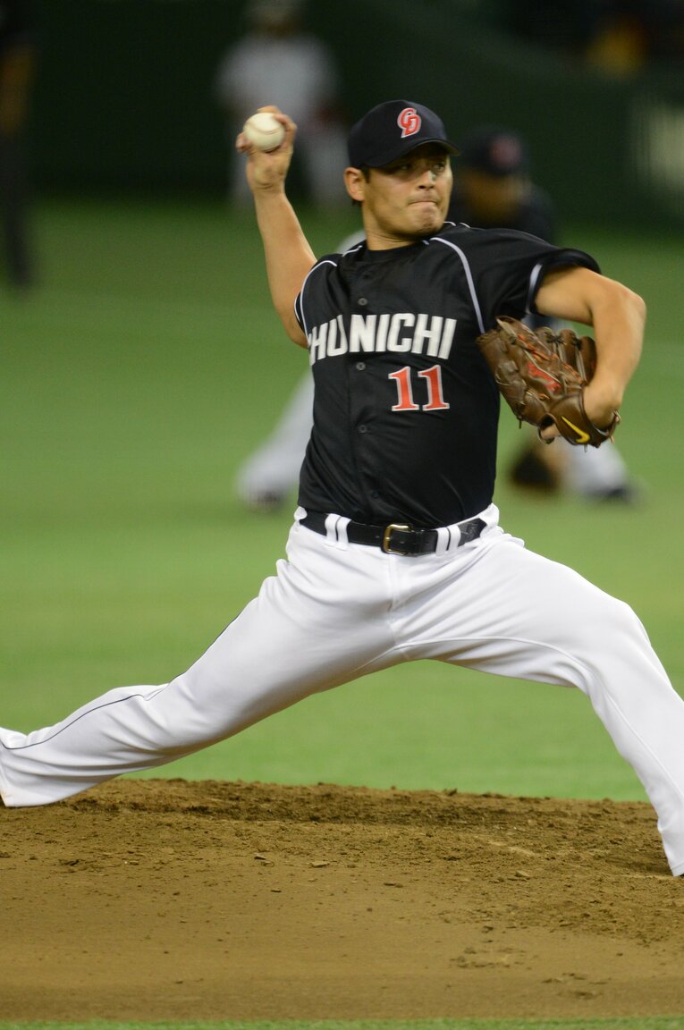 日本球界屈指のカットボールの使い手としても知られた川上憲伸　©Sports Graphic Number