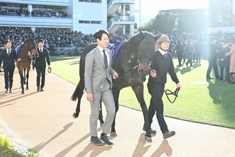 ミュージアムマイルのパドックの様子　©Keiji Ishikawa