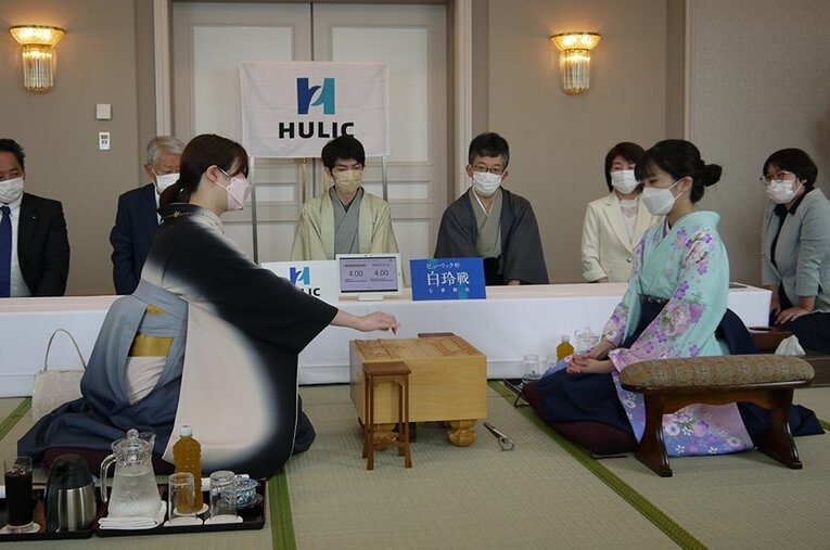 白玲戦第1局　©LPSA