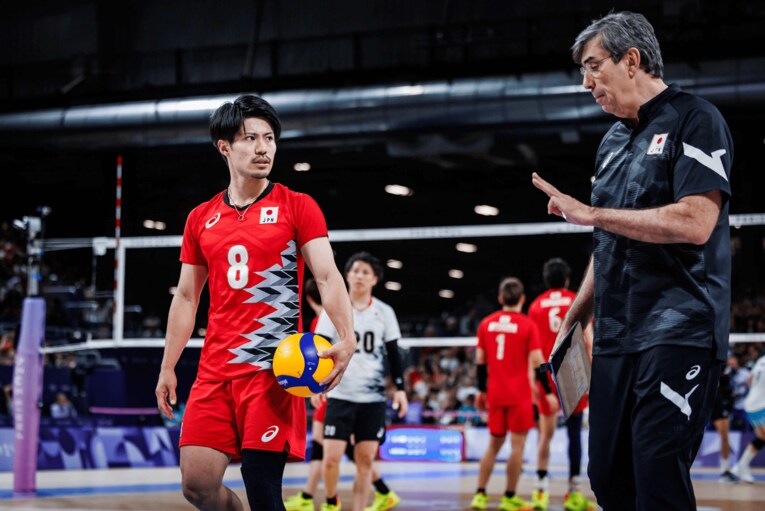 パリ五輪 アルゼンチン戦　©︎Volleyball World