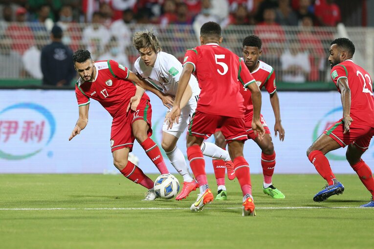 11月17日オマーン戦　©JFA