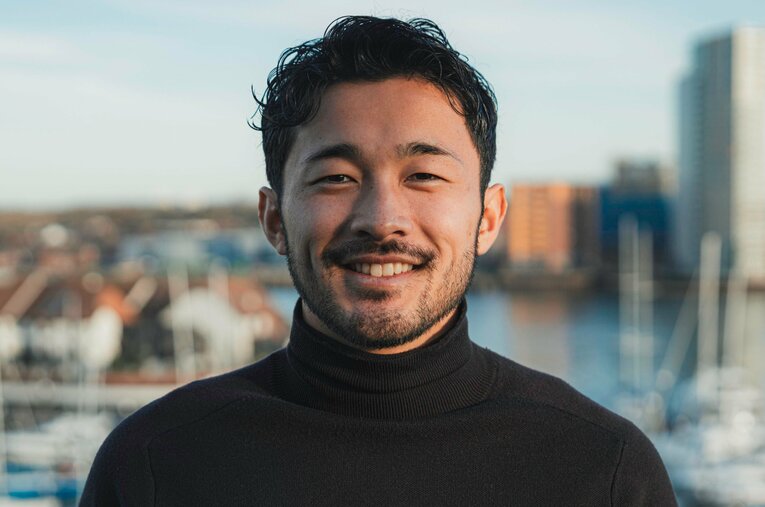 サウサンプトンにてインタビューに応じてくれた菅原由勢、プレミア移籍の舞台裏から日本代表への思いについて語ってくれた ／ photograph by Taisei Iwamoto