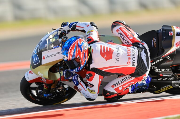 小椋が2位表彰台を獲得したアメリカズGPの走り　photograph by Satoshi Endo