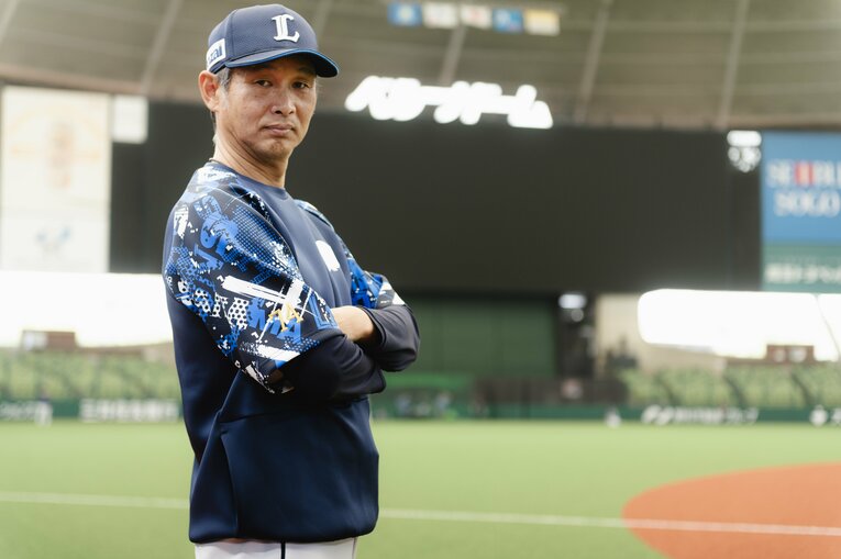 メンタルは強い、と言い切る西口監督　©Wataru Sato