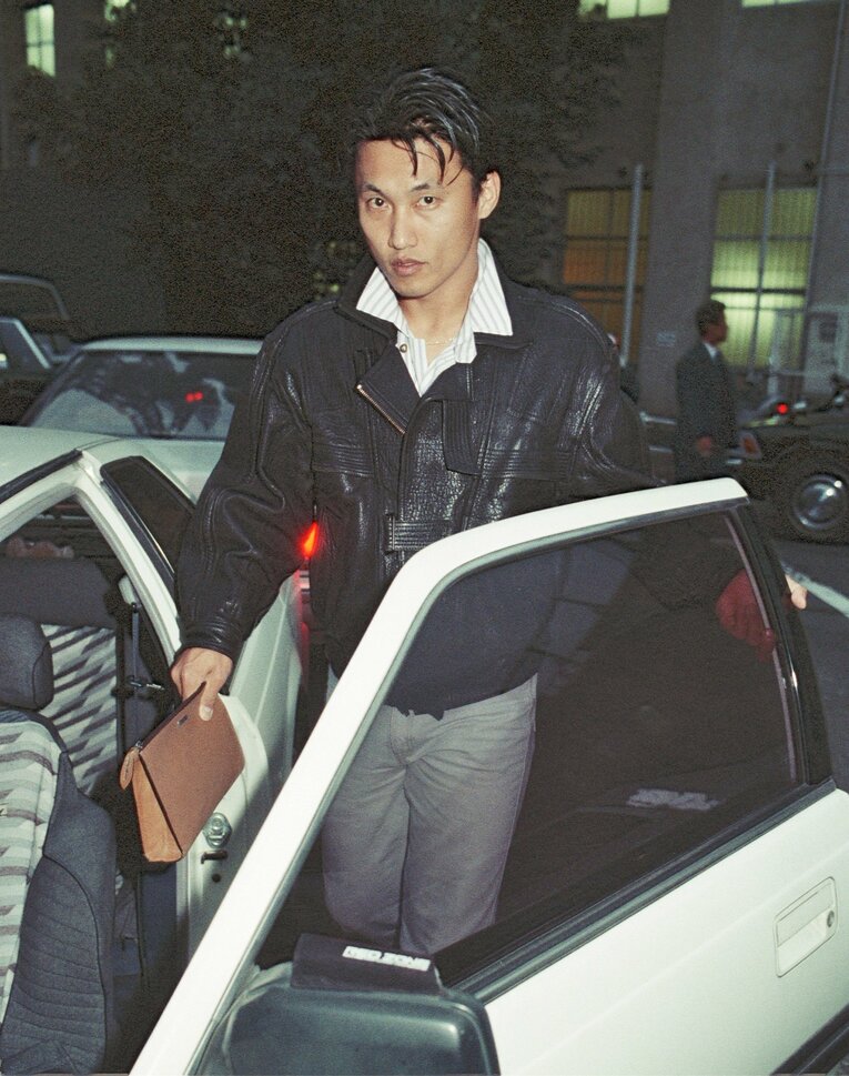 第6戦終了後の一コマ。最終決戦を控えた加藤哲郎　©Sankei Shimbun