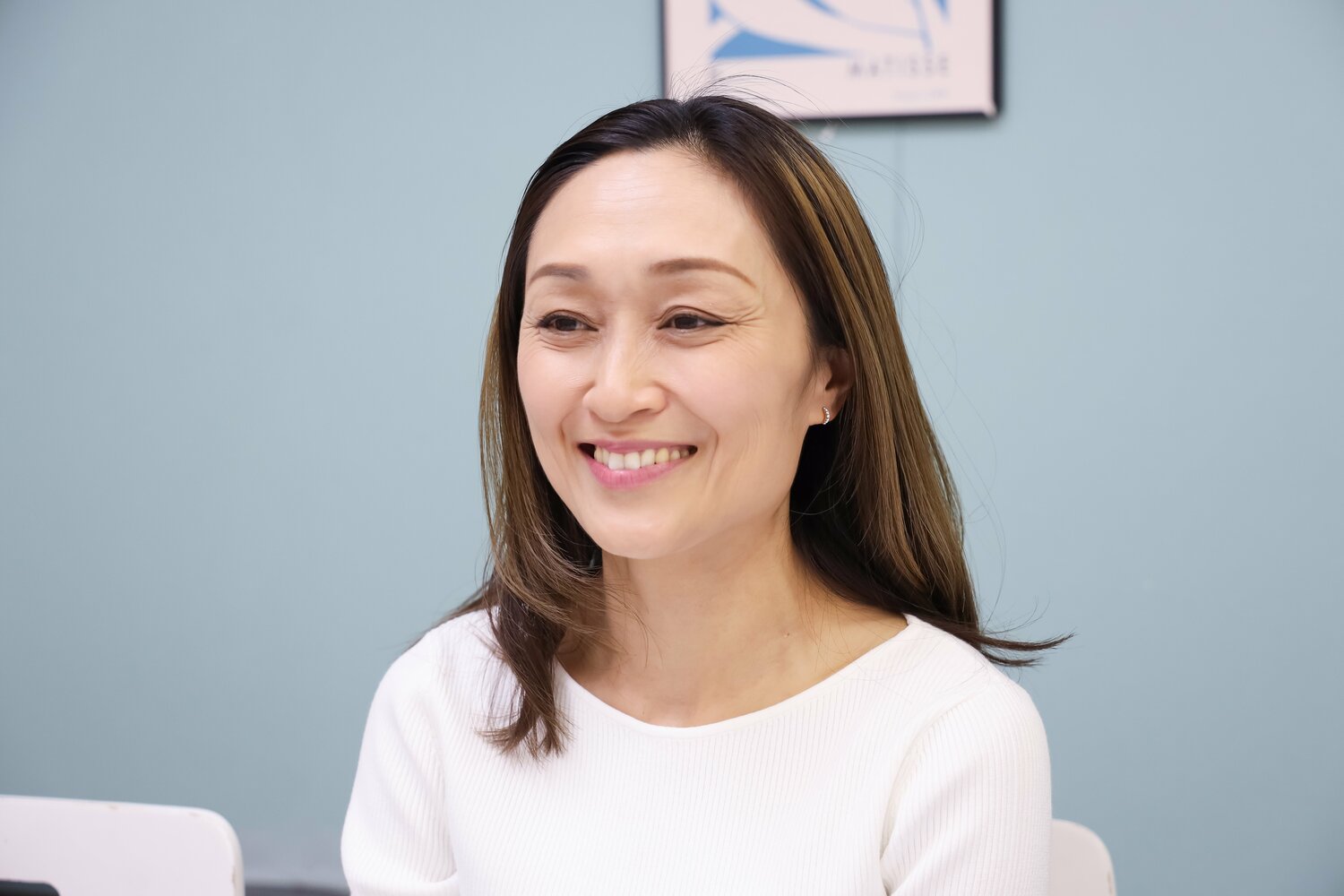 取材に応じてくれた若松さん　©Tomoko Yamada