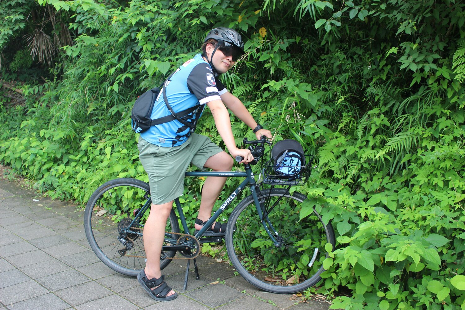 小野田さんと「木梨サイクル」で購入した愛車　©Number Web