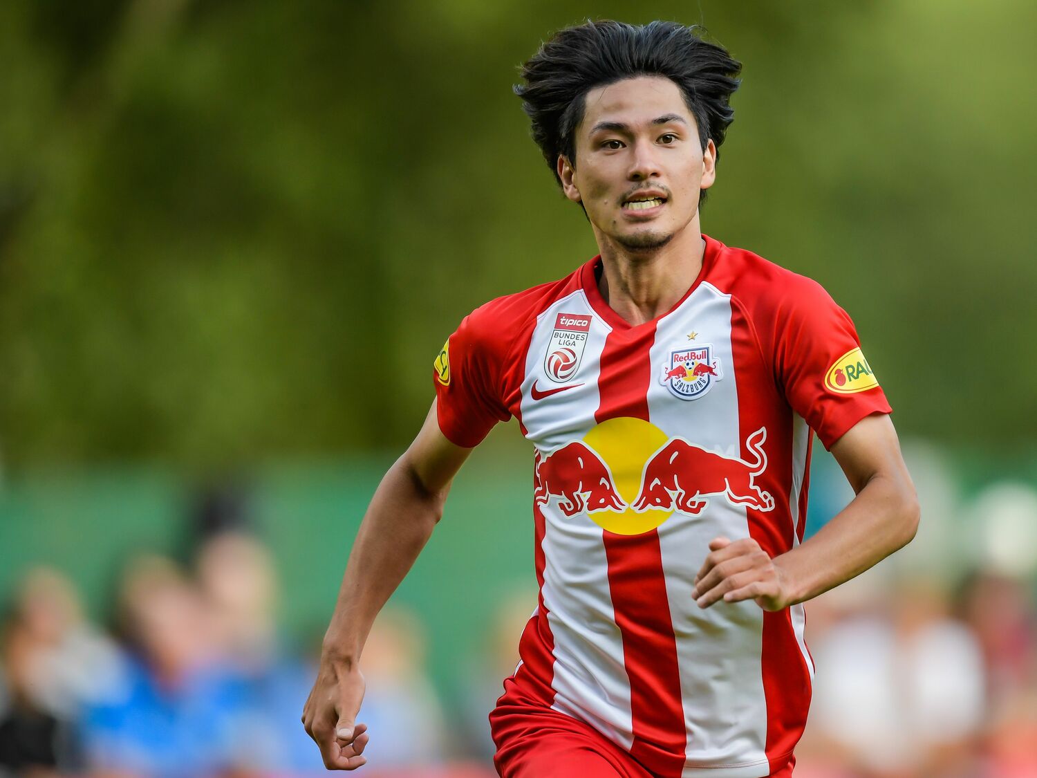 ザルツブルク時代の南野拓実 ©Getty Images