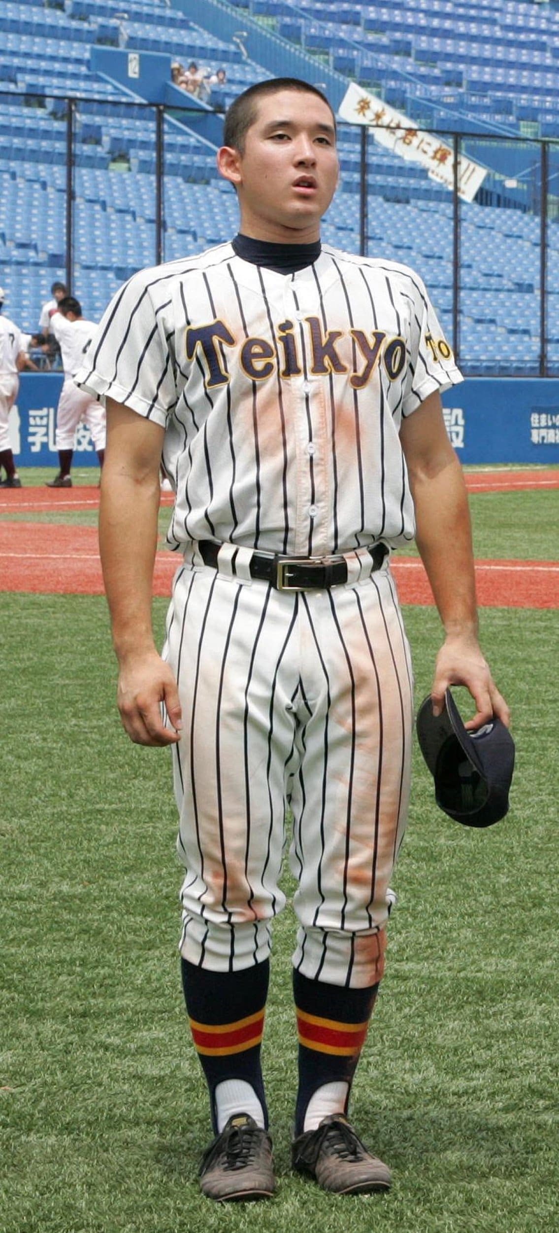 帝京高校時代の杉谷　©︎Sankei Shimbun