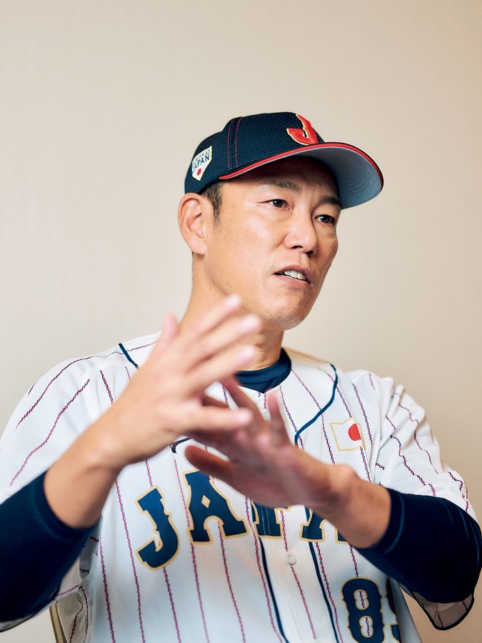 侍ジャパンの井端弘和監督も松山・坊っちゃんスタジアムで「大学代表候補合宿」を視察 ©︎Yuki Suenaga