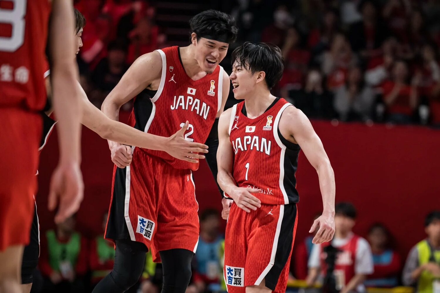 韓国戦で勝利を手繰り寄せるビッグプレーを見せたPG齋藤拓実（名古屋ダイヤモンドドルフィンズ）©︎FIBA