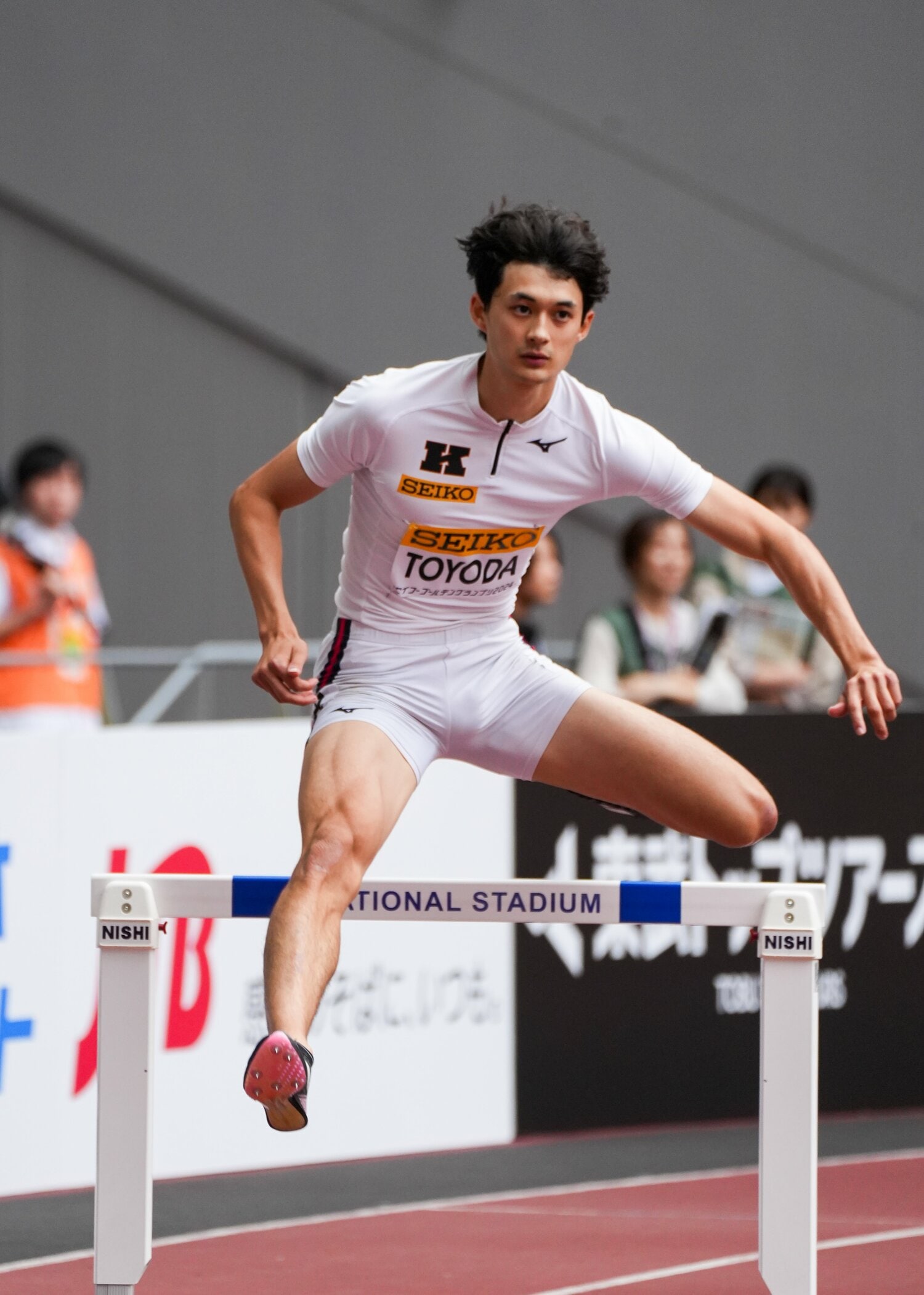 五輪出場の可能性が高い400mハードル　©Satoshi Wada