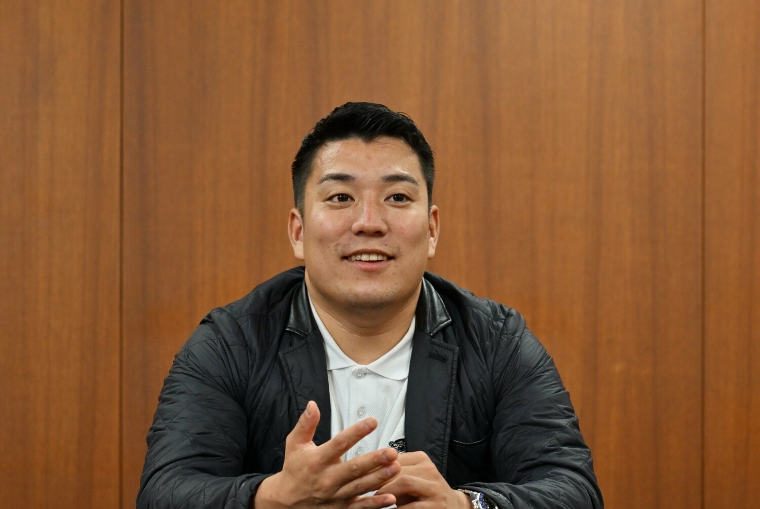 ドイツ在住のサッカー代理人・龍後昌弥（32歳）。NumberWebのインタビューに応じた　©Hideki Sugiyama