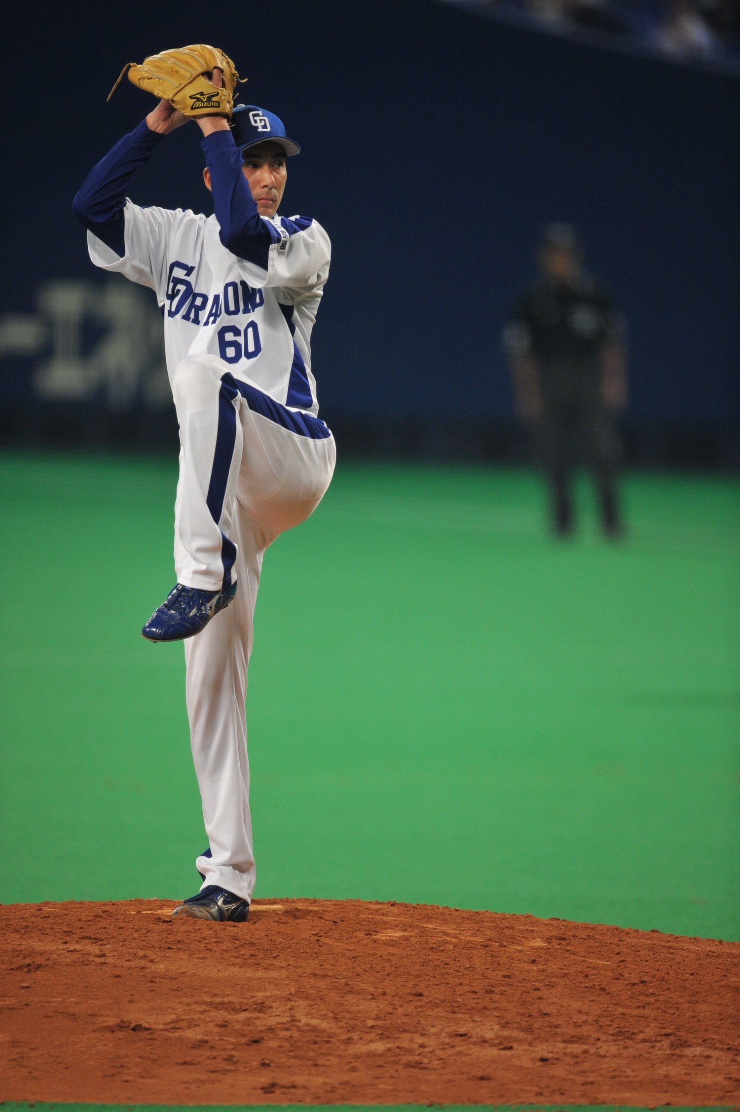 河原は中日から戦力外通告を受け、トライアウトに臨んだ(撮影別日) (C)Hideki Sugiyama