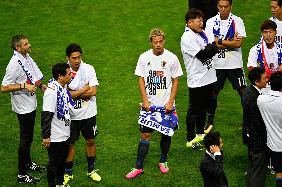 日本の特産品 トップ下 が消える 本田 香川が外れた戦術的な意味 サッカー日本代表 Number Web ナンバー