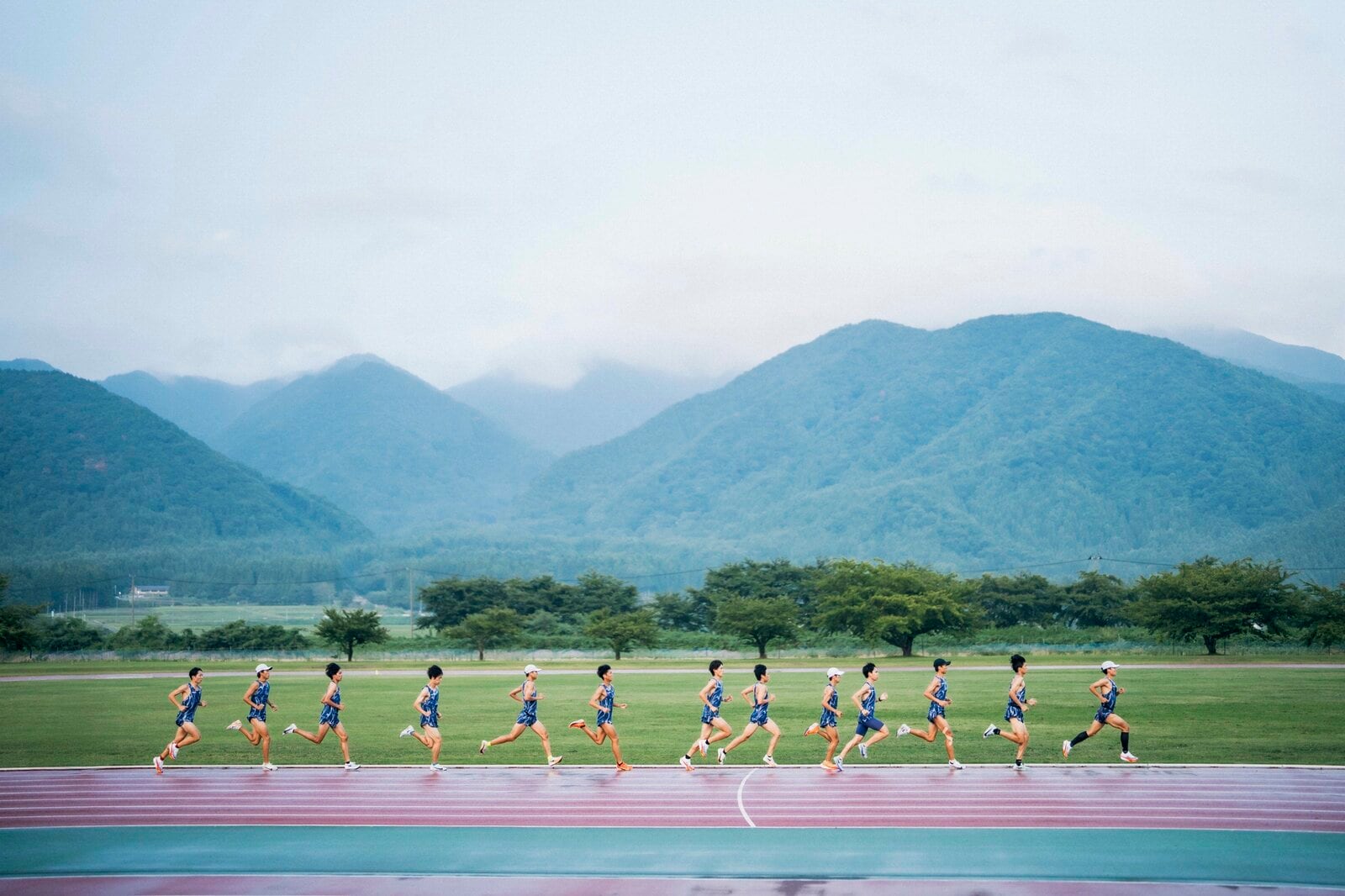 猪苗代合宿にて　photograph by NIKE