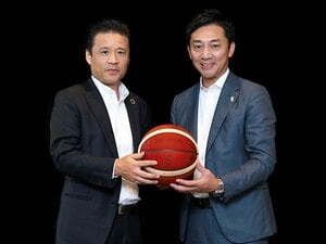 「りそなを初のタイトルパートナーに迎えたBリーグに期待してほしい」