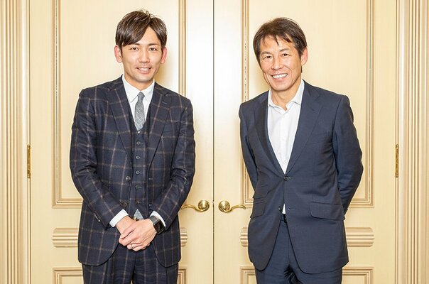 西野朗が元教え子・嵜本晋輔に語った 「自分の原点」と「ベルギー戦の14秒」。