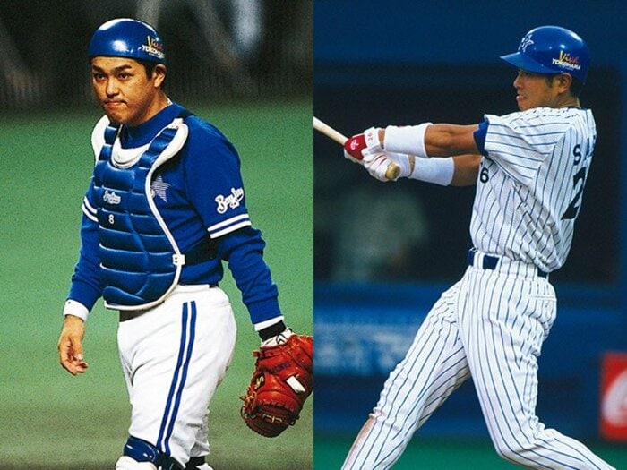 <1998戦士対談>谷繁元信×佐伯貴弘「あの頃はみんながライバルだった」<Number Web> photograph by Kazuaki Nishiyama/Hideki Sugiyama
