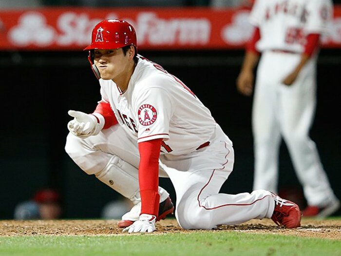 避けれたはずの内角ツーシーム。大谷翔平に見えた“もどかしさ”。＜Number Web＞ photograph by Getty Images