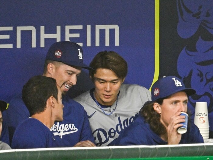 「スネルと山本由伸があんなに抱き合って」現地のNHK解説者が目撃したドジャースの“一体感”…登板拒否の前科ある男が「一番雰囲気がいいチームだ」＜Number Web＞ photograph by Nanae Suzuki