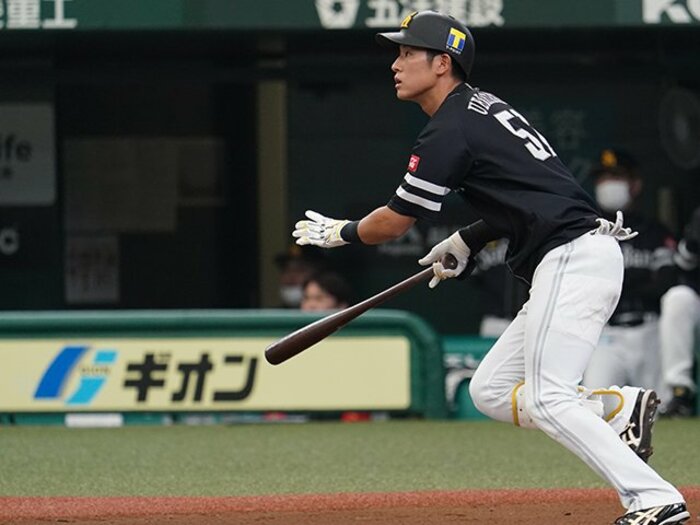 上林、柳田の丁寧なバッティングが光る。石川柊太の好投でソフトバンク完封勝利。<Number Web> photograph by Hideki Sugiyama