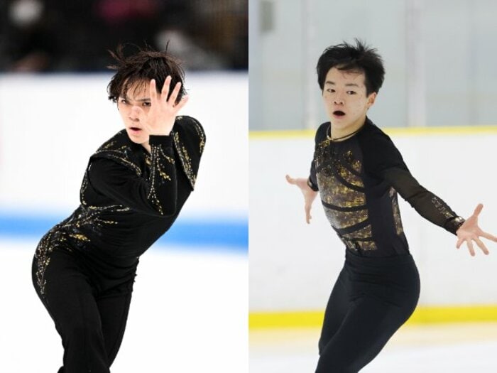 宇野昌磨「彼(鍵山優真)に尊敬されてるからこそ」…2人とも4回転“4種類5本”を目指すワケ<ゲームも一緒にする仲に><Number Web> photograph by Asami Enomoto(L), AFLO(R)