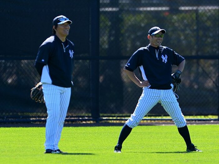 イチローと松井秀喜がいた幸福を、球音が消えた今こそ思い出す。＜Number Web＞ photograph by Getty Images