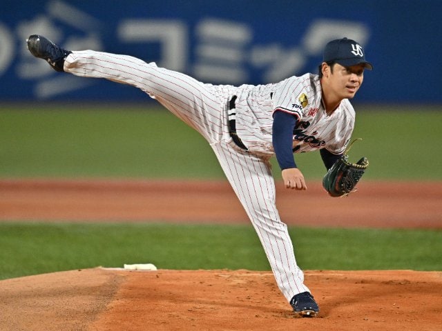 生産停止 東京ヤクルトスワローズ 小川泰弘投手 サインボール - 野球