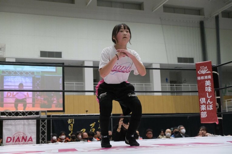 ディアナの“小学生レスラー”NENE　©Norihiro Hashimoto