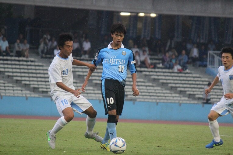 川崎フロンターレU-18・三笘薫（ブライトン）©︎Takahito Ando