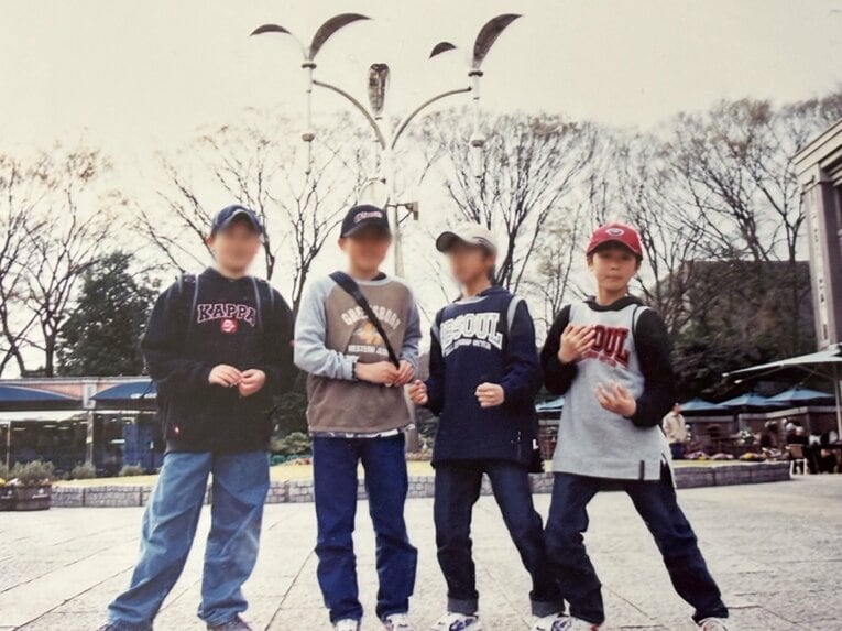 小学生時代の横山雄哉（本人提供）