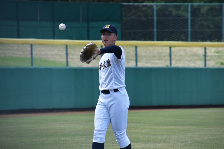 日本文理3年・田中晴也　©Takahiro Kukuchi