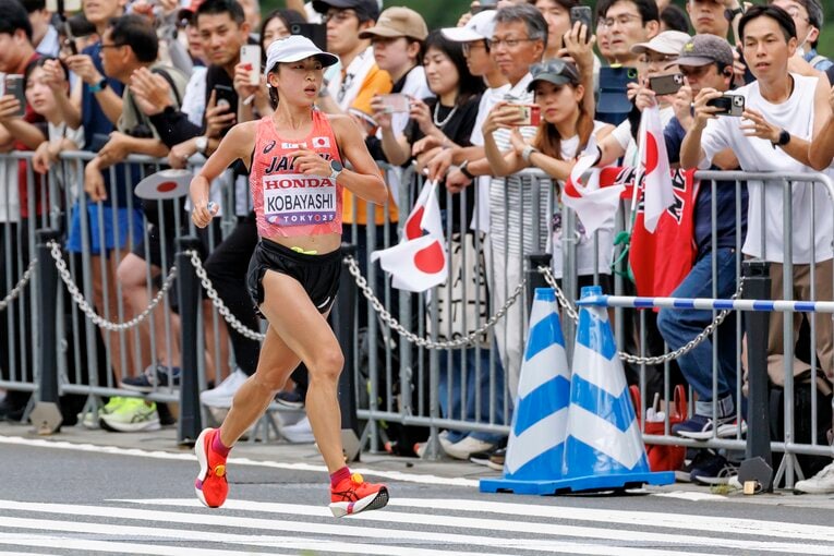 【東京世界陸上】女子マラソンで7位入賞を果たした24歳の小林香菜（大塚製薬）　©︎Kiichi Matsumoto