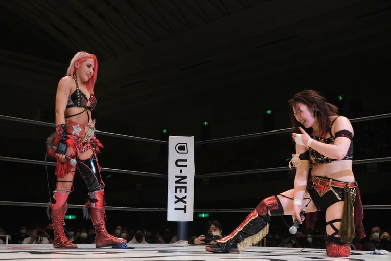 「ジュリアvs鈴季すず」はなぜ“最高に映える”タイトルマッチだったのか？ 試合直後の“姉妹”が明かしたそれぞれの「25分4秒」(111)