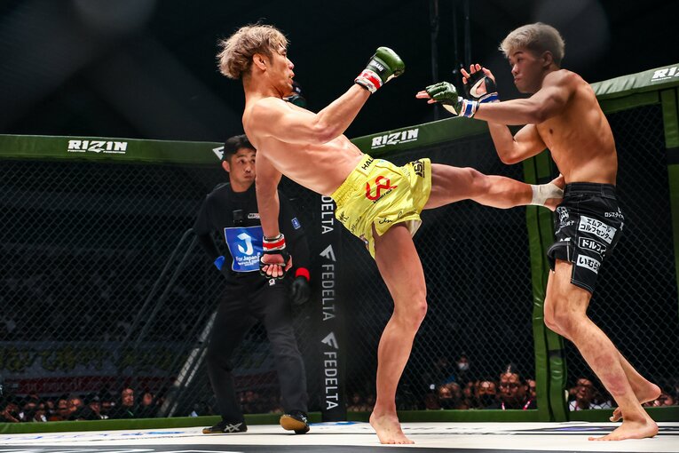 「前座」として扱われることに怒りを覚えていたという　©RIZIN FF Susumu Nagao