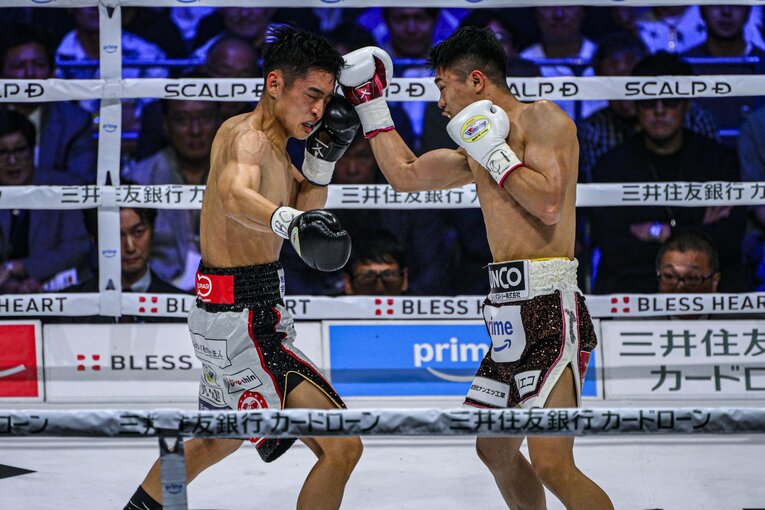 中谷潤人vs.西田凌佑（WBC・IBF世界バンタム級王座統一戦） ©Takuya Sugiyama