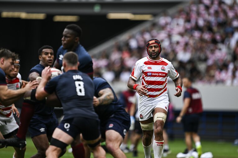 第二次エディー・ジョーンズHC体制の初陣となったイングランド戦　©Asami Enomoto