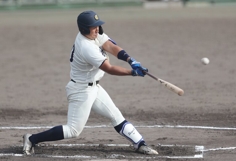 大商大時代の渡部聖弥　©︎JIJI PRESS