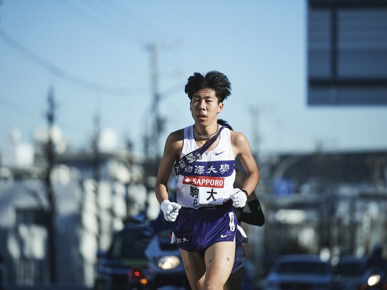 今年の箱根駅伝では2区を任された田澤　(C)Yuki Suenaga