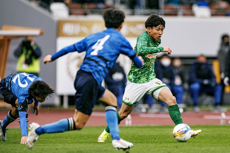 青森山田MF藤森颯太（3年）©︎Kiichi Matsumoto