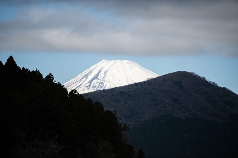 5区で見えた富士山 ／ photograph by Nanae Suzuki