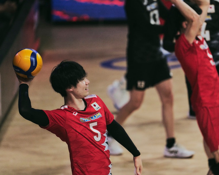 大塚達宣（VNLポーランド戦）　©︎Yuki Suenaga