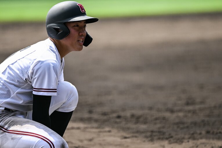 広陵の主将として春夏の甲子園に出場した小林　©Nanae Suzuki
