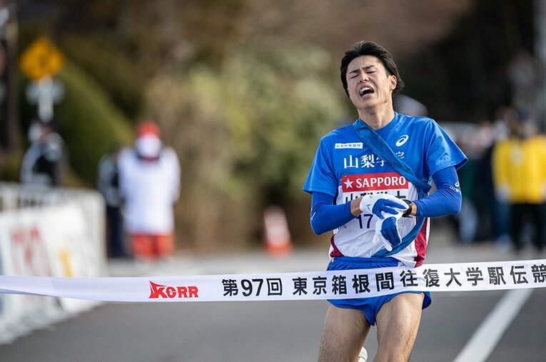 山梨学大・星野一平 ／ photograph by Nanae Suzuki