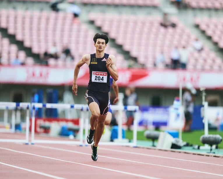 【慶大時代】予選での走り。春のGPシリーズと併せて様々な走りを試行錯誤してきた　©Yuki Suenaga