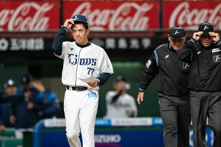 ライオンズの誇るスターとして期待の大きかった松井監督だが…　©Nanae Suzuki