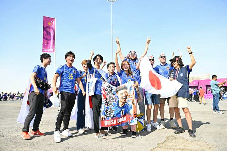 サポーター　©Takuya Kaneko/JMPA